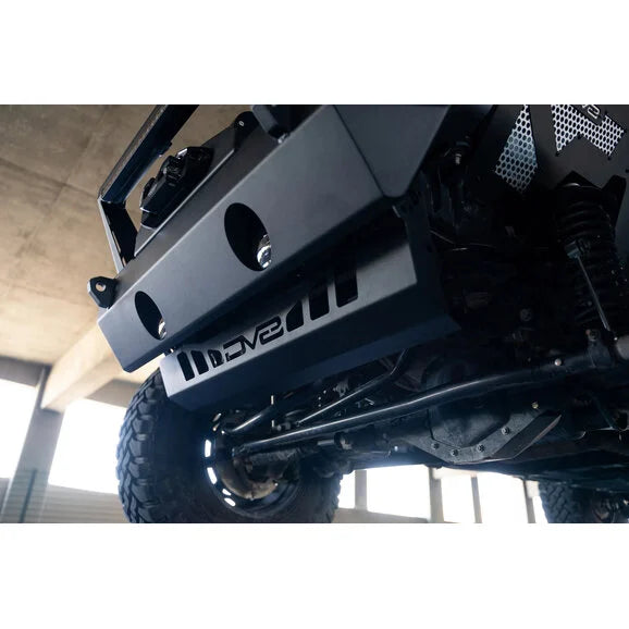 Load image into Gallery viewer, DV8 Offroad SPJL-02 Sway Bar Disconnect Skid Plate for 18-24 Jeep Wrangler JL &amp; Gladiator JT
