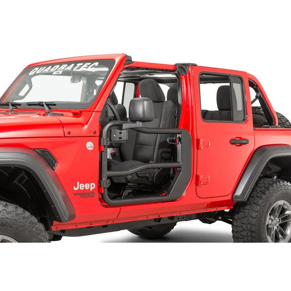 Rugged Ridge Fortis Tube Doors for 18-24 Jeep Wrangler JL & Gladiator JT