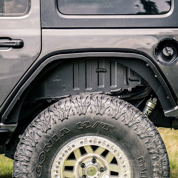 Load image into Gallery viewer, Reaper Off-Road JLFNDRX1-B Ripper Rear Fender Flare Kit for 18-24 Jeep Wrangler JL
