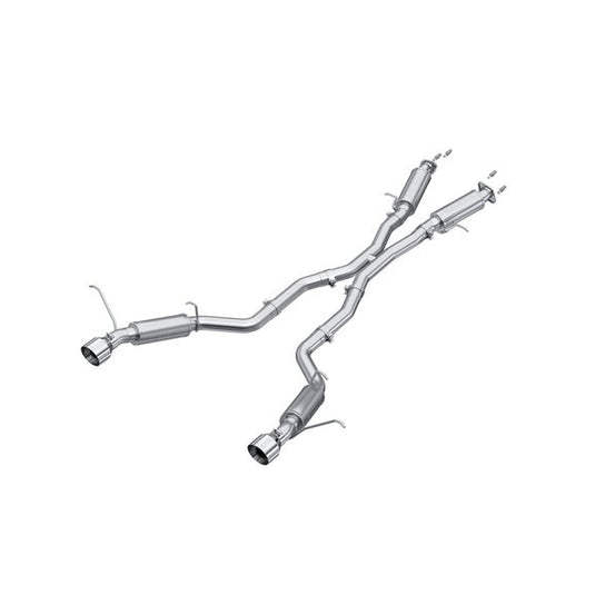 MBRP 3" Dual Exit Catback Exhaust Kit for 12-21 Jeep Grand Cherokee SRT8 with 6.4L Hemi Engine