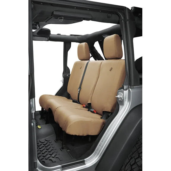 Bestop Custom Tailored Rear Seat Cover for 2007 & 13-18 Jeep Wrangler Unlimited JK 4 Door