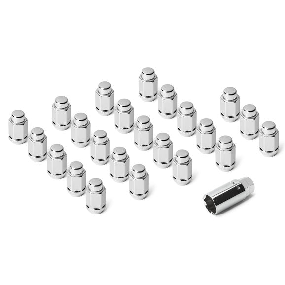 Load image into Gallery viewer, Lynx 23 Piece Classic Acorn Style Wheel Lug Nut Kit for 18-24 Jeep Wrangler JL &amp; Gladiator JT
