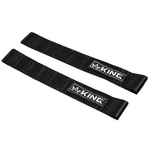 King 4WD 16010001 Heavy Duty Adjustable Door Strap Pair for 76-24 Jeep Vehicles