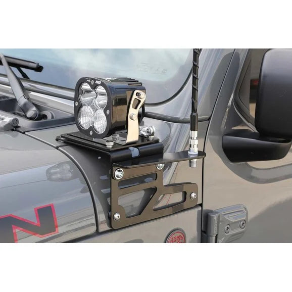 Load image into Gallery viewer, Fabtech Antenna Brackets for 18-24 Jeep Wrangler JL &amp; Gladiator JT
