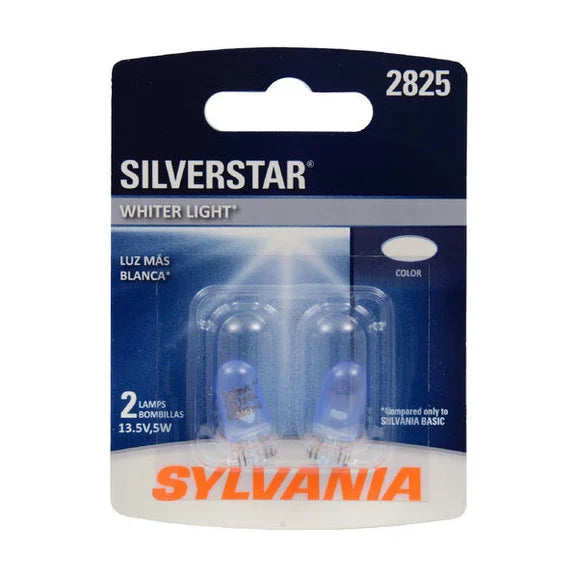 Sylvania 2825ST.BP2 #2825 SilverStar Mini Bulb 2 Pack