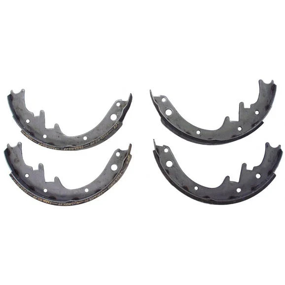 Crown Automotive J8133818 Rear Brake Shoe Set for 78-86 Jeep CJ Series, 87-89 Wrangler YJ & 84-89 Cherokee XJ with 10