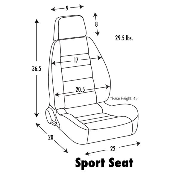 Load image into Gallery viewer, Corbeau Sport Seat Pair for 76-18 Jeep CJ-5, CJ-7, CJ-8 Scrambler, Wrangler YJ, TJ, JK &amp; Unlimited
