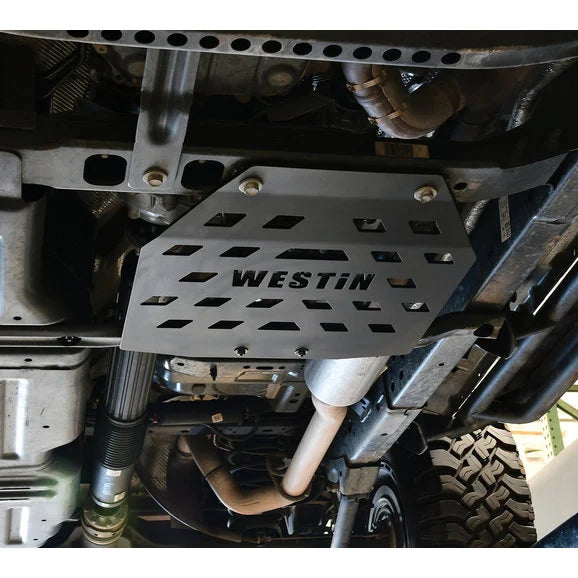 Load image into Gallery viewer, Westin 142-21085 Transfer Case Skid Plate for 18-24 Jeep Wrangler JL
