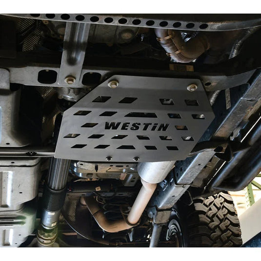 Westin 142-21085 Transfer Case Skid Plate for 18-24 Jeep Wrangler JL