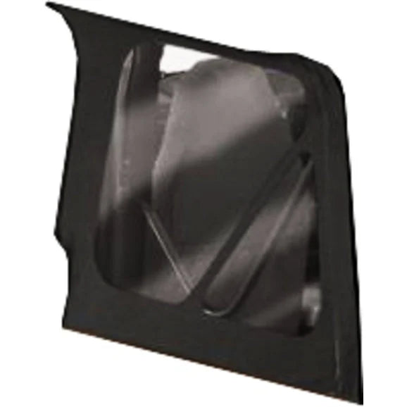 Bestop 365.37 Sailcloth Left Quarter Tinted Window in Black for 97-02 Jeep Wrangler TJ with Sailcloth Replace-a-top