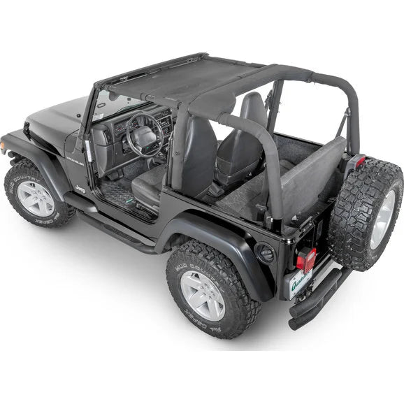 Load image into Gallery viewer, SpiderWebShade TJKini Top for 97-06 Jeep Wrangler TJ &amp; Unlimited
