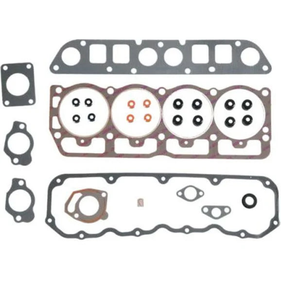 OMIX 17441.04 Upper Gasket Set for 83-86 Jeep CJ Vehicles with 2.5L