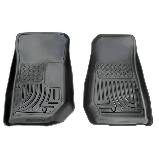 Husky Liners 18021 Front WeatherBeater Floor Liners for 07-13 Jeep Wrangler JK