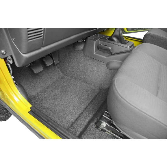 Load image into Gallery viewer, Bedrug BedTred Premium Molded Floor Covering Kit with Cutouts without Full Center Console for 04-06 Jeep Wrangler Unlimited LJ
