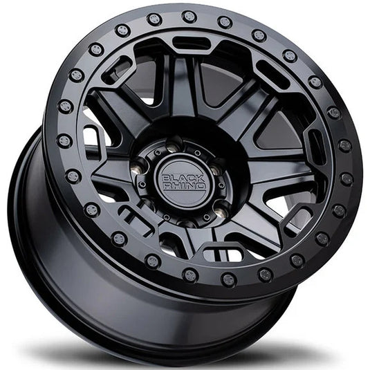 Black Rhino Hard Alloys Rift Beadlock Wheel for 07-24 Jeep Wrangler JL, JK & Gladiator JT