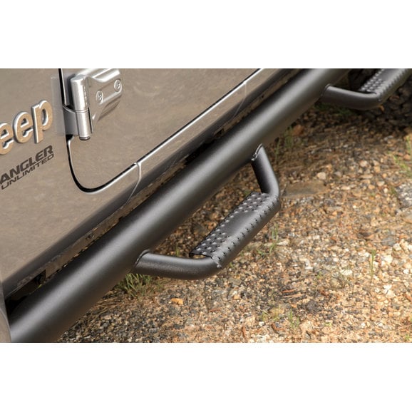 Load image into Gallery viewer, Rugged Ridge 11596.04 Spartan Nerf Bars for 18-24 Jeep Wrangler JL Unlimited
