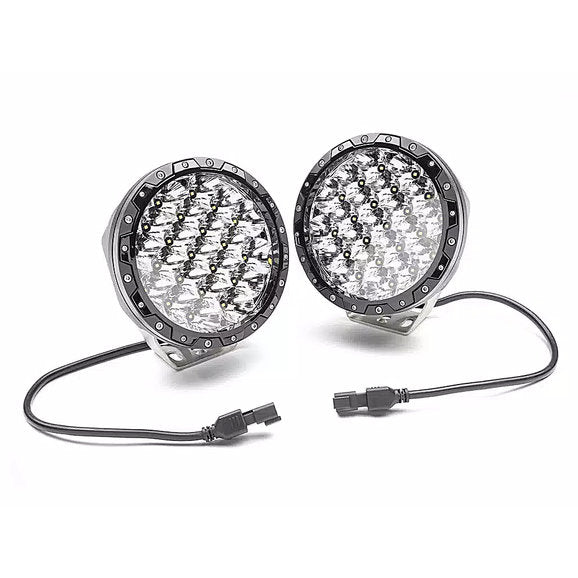 Load image into Gallery viewer, Rugged Ridge 15209.15 7&quot; Round LED Lights for 18-22 Jeep Wrangler JL Unlimited &amp; Gladiator JT
