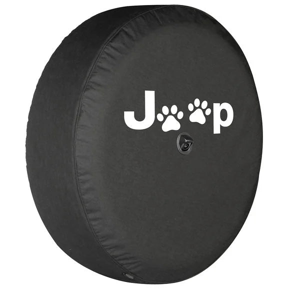 Load image into Gallery viewer, Boomerang Enterprises Jeep Paw Print Logo Tire Cover for 18-21 Jeep Wrangler JL
