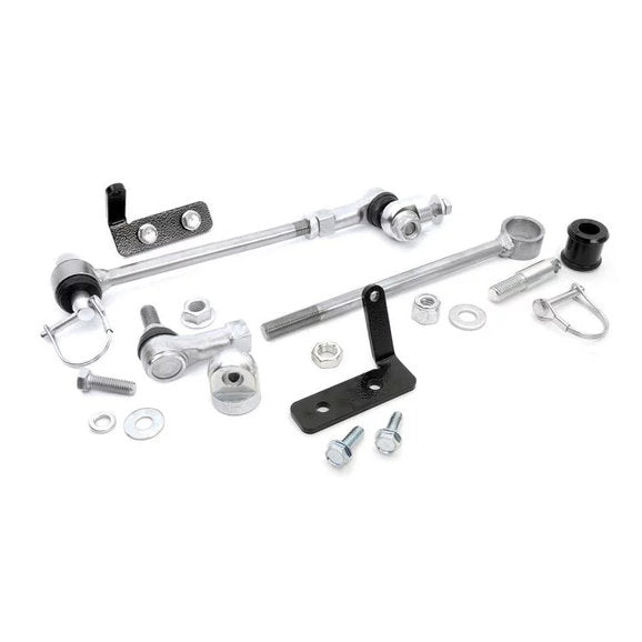 Rough Country Front Sway Bar Quick Disconnects for 84-01 Jeep Cherokee XJ & Grand Cherokee ZJ