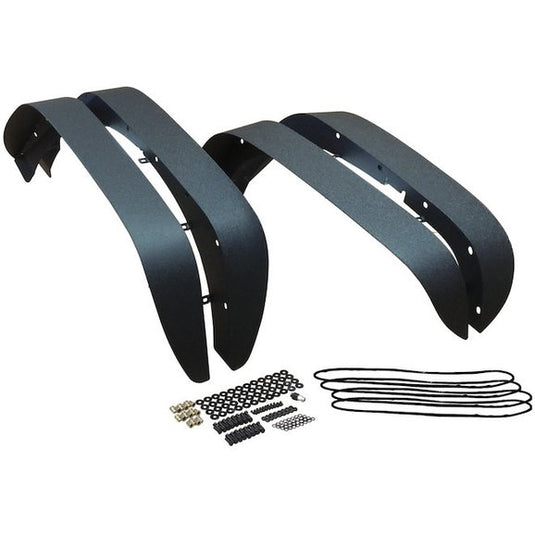 Crown Automotive RT26085 Steel Fender Flare Kit for 07-18 Jeep Wrangler & Wrangler Unlimited JK