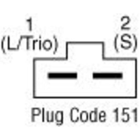 Quadratec 63 Amp Alternator for 75-90 Jeep CJ & Wrangler YJ; 84-86 Cherokee XJ & Comanche MJ and 75-91 SJ & J-Series