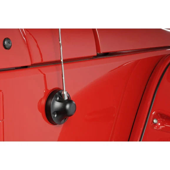 Load image into Gallery viewer, RealWheels Radio Antenna Surround for 07-18 Jeep Wrangler JK
