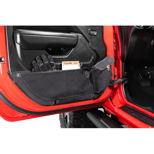 Overland Outfitters Door Panel Pockets for 18-24 Jeep Wrangler JL & Gladiator JT