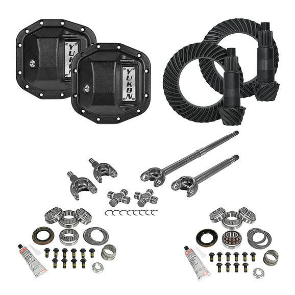 Load image into Gallery viewer, Yukon Gear &amp; Axle Ring and Pinon Gear Kits for 18-24 Jeep Wrangler JL with Front M186 &amp; Rear M200 Axles
