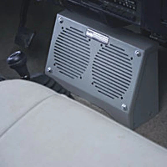 Load image into Gallery viewer, Tuffy 065-01 Dual Speaker Security Box for 76-95 Jeep CJ &amp; Wrangler YJ without Air Conditioning
