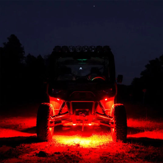 KC HiLiTES Cyclone V2 LED Rock Light Kit- 6 Lights