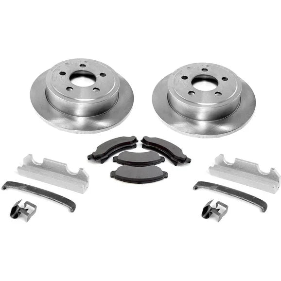 OMIX 16760.07 Front Disc Brake Service & Master Overhaul Kit (6 Bolt Calipers) for 76-78 Jeep CJ-5 & CJ-7