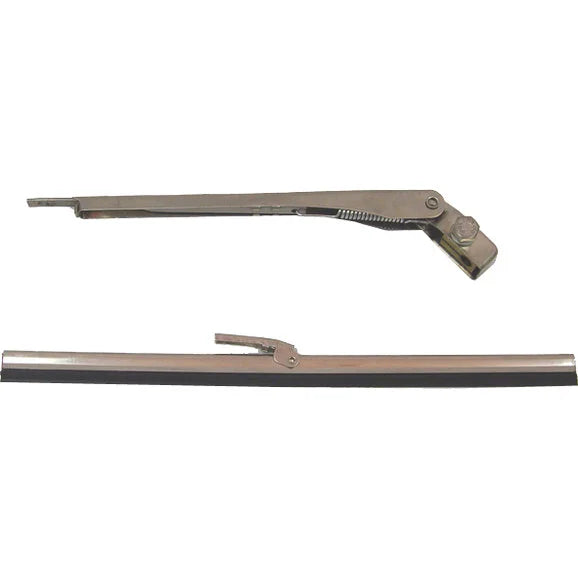 OMIX 19102.01 OE Wiper Arm and Blade for 41-53 Jeep MB, GPW & M-38