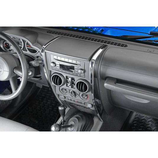 Rugged Ridge Center Dash Accents for 07-10 Jeep Wrangler JK