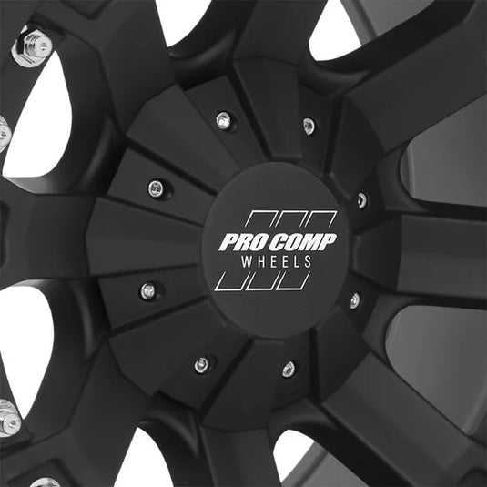 Pro Comp 7033-8973 Series 33 Wheel in Black for 07-24 Jeep Wrangler JL, JK & Gladiator JT