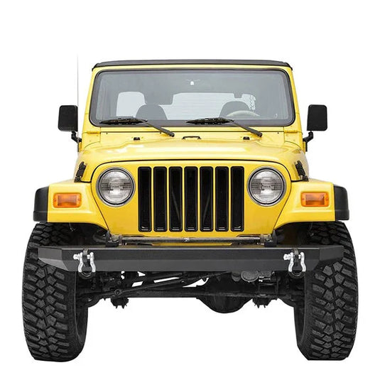 Paramount Automotive 51-0007 Full Width Classic Front Bumper for 87-06 Jeep Wrangler YJ & TJ