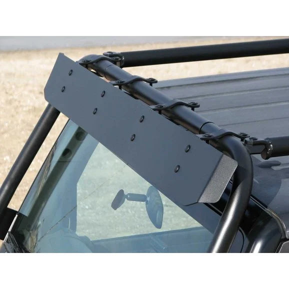 Load image into Gallery viewer, Garvin 44088 Adventure Rack Wind Deflector for 97-18 Jeep Wrangler TJ, JK &amp; Wrangler Unlimited JK
