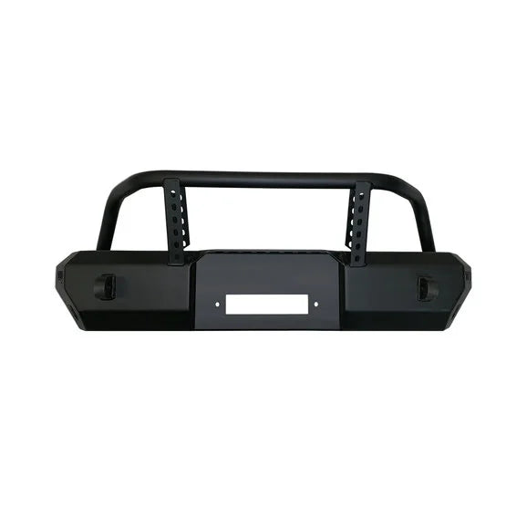 Load image into Gallery viewer, Warrior Products 6537 MOD Series Front Stubby Bumper with Brush Guard for 18-24 Jeep Wrangler JL &amp; Gladiator JT
