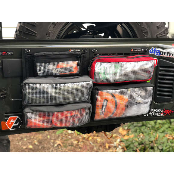 Load image into Gallery viewer, GP Factor Tailgate MOLLE Panels for 07-18 Jeep Wrangler JK
