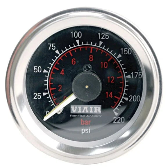 Load image into Gallery viewer, Viair 2&quot; Dual Needle Gauge with Illuminated Face
