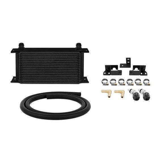 Load image into Gallery viewer, Mishimoto Aluminum Transmission Cooler Kit for 07-11 Jeep Wrangler JK with 3.8L Engine
