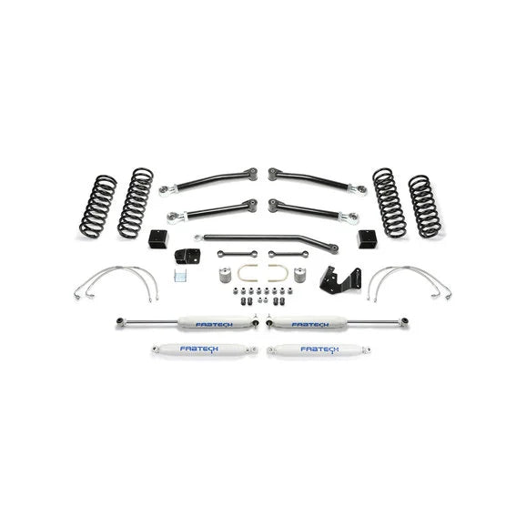 Load image into Gallery viewer, Fabtech 3in Trail II Lift Kit for 07-18 Jeep Wrangler JK 2 Door
