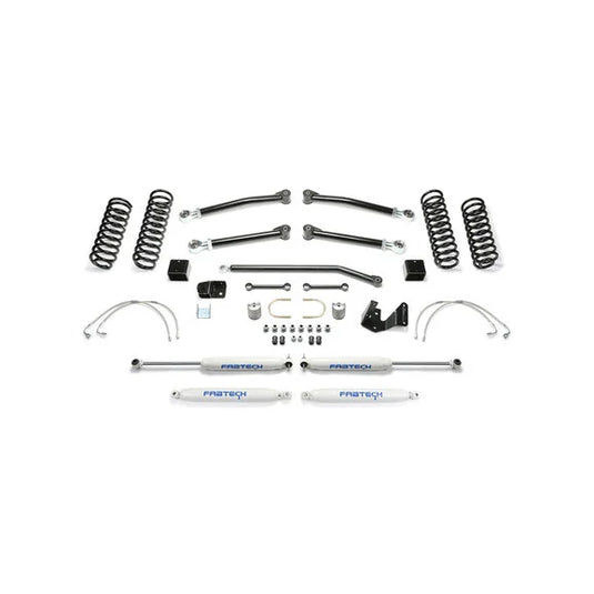 Fabtech 3in Trail II Lift Kit for 07-18 Jeep Wrangler JK 2 Door