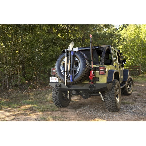 Load image into Gallery viewer, Rugged Ridge 13551.63 Spare Tire Tool Rack System
