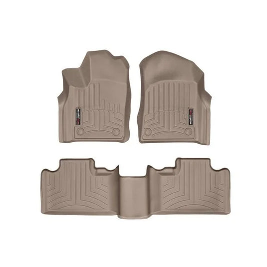 WeatherTech DigitalFit Front & Rear FloorLiner for 16-21 Jeep Grand Cherokee WK2