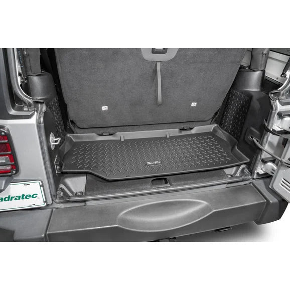 Load image into Gallery viewer, Quadratec Tru-Fit® Rear Cargo Liner for 18-24 Jeep Wrangler JL 2-Door
