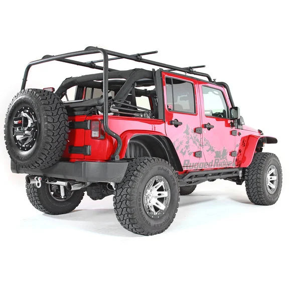 Load image into Gallery viewer, Rugged Ridge 11703.22 Sherpa Rack for 07-18 Jeep Wrangler Unlimited JK 4 Door
