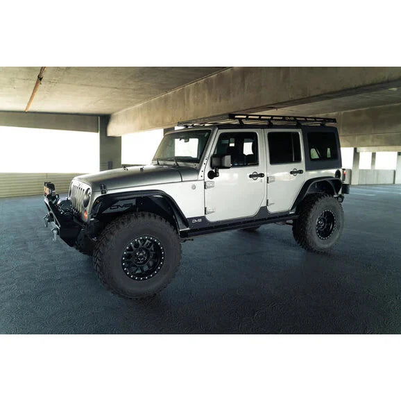 Load image into Gallery viewer, DV8 Offroad FDJK-07 Slim Fender Flares for 07-18 Jeep Wrangler JK
