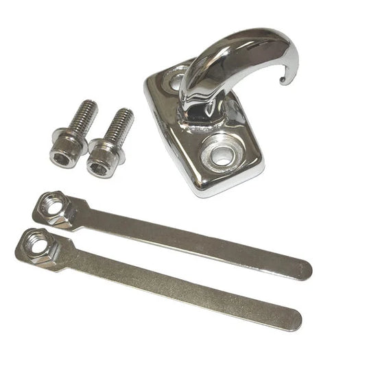 Rugged Ridge 11303.02 Rear Tow Hook in Chrome for 97-06 Jeep Wrangler TJ & Unlimited