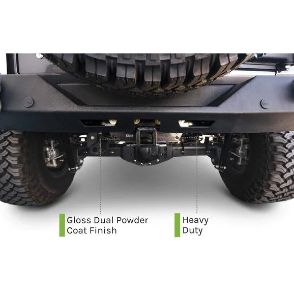 Load image into Gallery viewer, DV8 Offroad Bolt-On Hitch for 07-24 Jeep Wrangler JK &amp; JL
