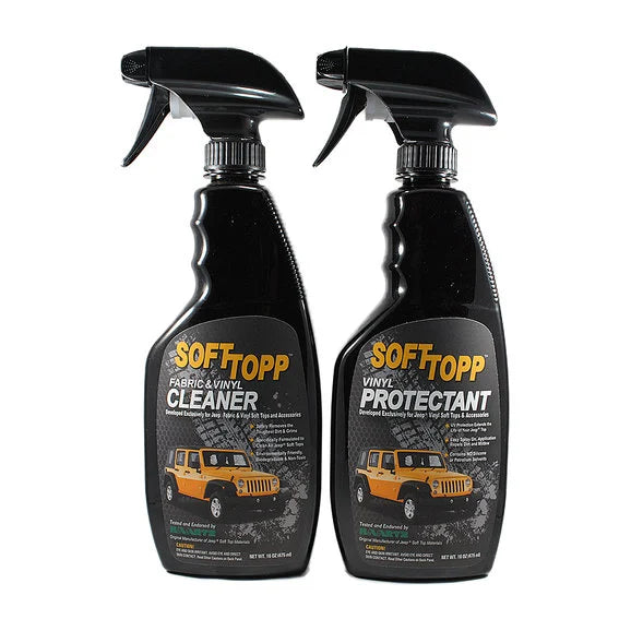 Softtopp Fabric & Vinyl Cleaner and Vinyl Protectant Combo